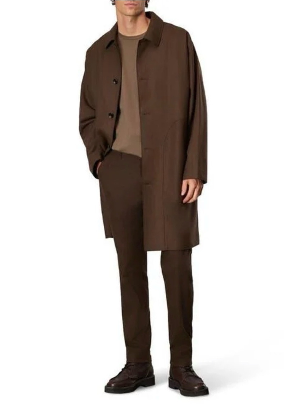 NWT Rag & Bone Men's Brown Standard Cotton Blend Flannel Chinos
